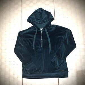 NINE WEST QUARTER ZIPPER LADIES HOODIE SIZE SMALL